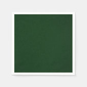 Sehr dunkelgrün serviette (Vorderseite)