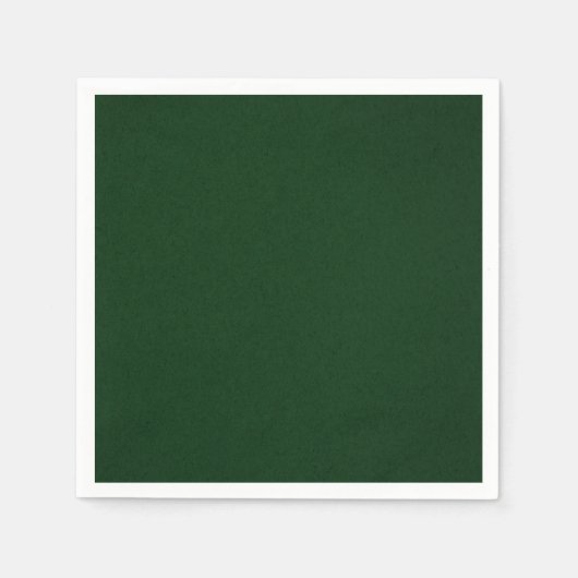 Sehr dunkelgrün serviette (Vorderseite)