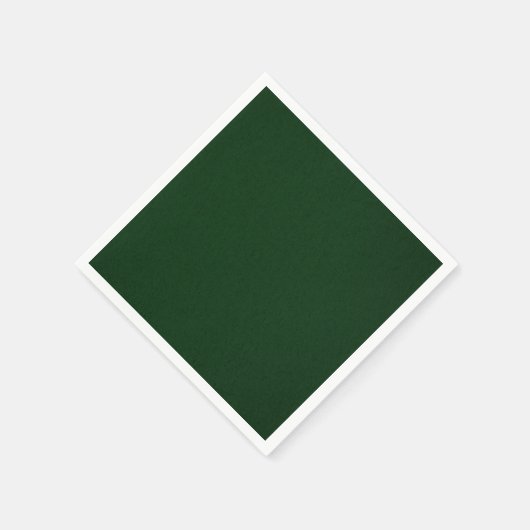 Sehr dunkelgrün serviette (Ecke)