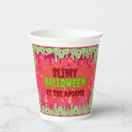 Sehr dünne Halloween-Papiertasse Pappbecher