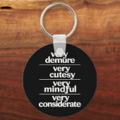 Sehr dünne Haut sehr kostbare Belastung Schlüsselanhänger (Vorderseite)