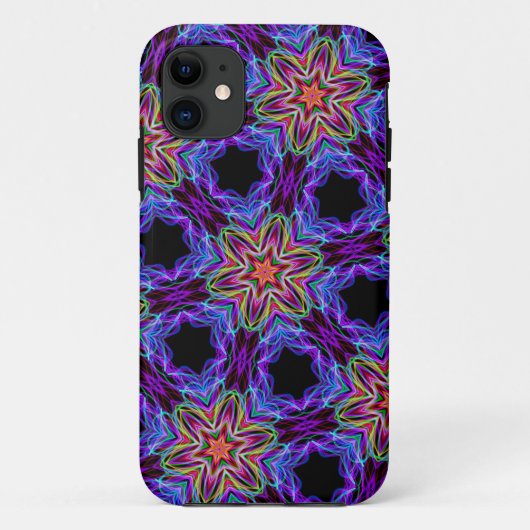 Sehr einzigartiges Geschenk, helles Muster LED Case-Mate iPhone Hülle (Rückseite)