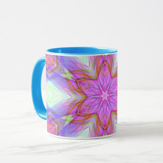 Sehr einzigartiges Geschenk, helles Muster LED Tasse (Vorderseite Links)