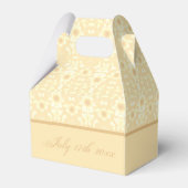 Sehr elegante, florale Gemustert Geschenkschachtel (Rückseite)