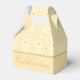 Sehr elegante, florale Gemustert Geschenkschachtel