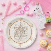 Sehr elegante Paper-Teller Pappteller (Party)