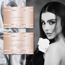 Sehr elegante Rose Gold Effekt Beruflich modern