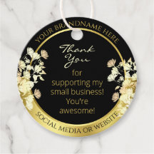 Sehr elegante Schwarze Flora und Gold Rahmen Viele