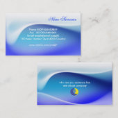 sehr elegante weiche Visitenkarten Visitenkarte (Vorne/Hinten)