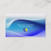 sehr elegante weiche Visitenkarten Visitenkarte (Rückseite)