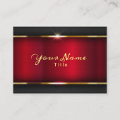 Sehr eleganter Luxus Visitenkarte (Vorderseite)