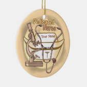 Sehr engagierte Krankenschwester Keramik Ornament (Rechts)