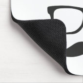 Sehr englischer Schnurrbart Mousepad (Ecke)