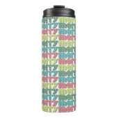 Sehr erfreuliche Reiseumarmung Thermosbecher (Vorderseite)