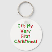 Sehr erste Weihnachtsgeschenke und Geschenke Schlüsselanhänger (Vorderseite)