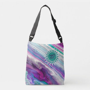 Sehr farbenfrohe Crosskörper-Totbeutel mit Ihren I Tragetaschen Mit Langen Trägern