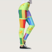 Sehr farbige Damen Leggings (Rechts)