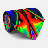 Sehr farbiger Regenbogen Krawatte (Gerollt)