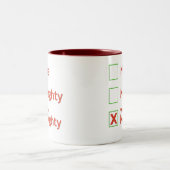 Sehr frech zweifarbige tasse (Mittel)
