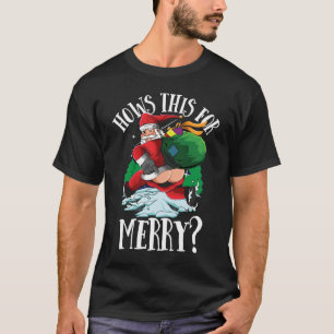 Sehr freche Weihnachtsliste Merry Jolly Weihnachte T-Shirt