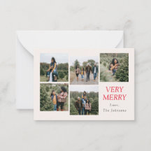 Sehr frohe 5 FotoCollage