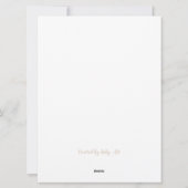 Sehr frohe Elfen Party Holiday Einladung 6,5" x 8 (Rückseite)