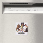 Sehr frohe Geburtstagsfeier Magnet (In Situ (Geschirrspüler))
