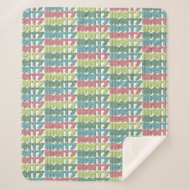 Sehr frohe Sherpa Blanket Sherpadecke