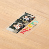 Sehr frohe Weihnachten 2 Foto Acryleinladungen (Ablage )