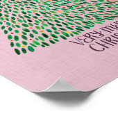 Sehr frohe Weihnachten Poster (Ecke)