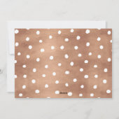 Sehr frohe Weihnachten Rose Gold 2 Foto (Rückseite)