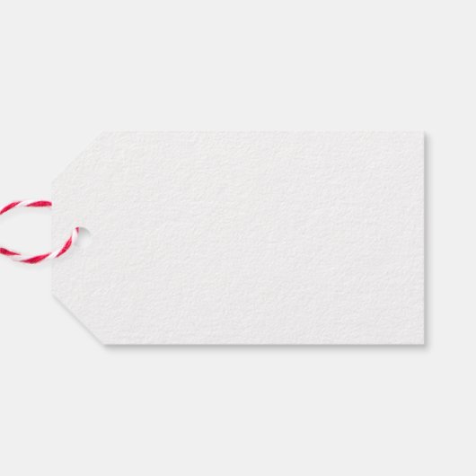 Sehr frohe Weihnachts-Script-Feiertage Geschenkanhänger (Rückseite Horizontal)