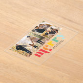 "Sehr frohe" Weihnachtsgalerie von 3 Fotos Acryleinladungen (Ablage )