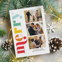 Sehr frohe Weihnachtsgalerie von 3 Fotos