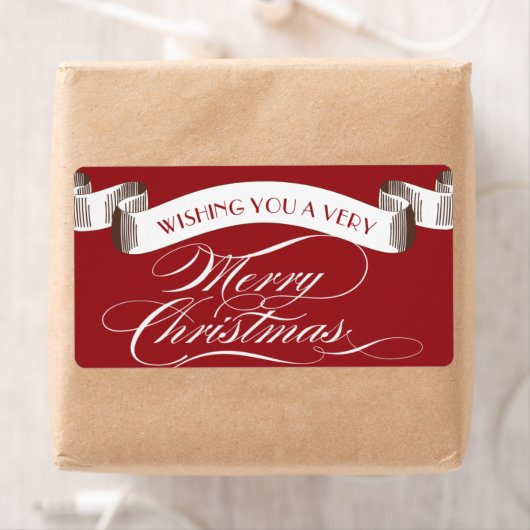 Sehr frohe Weihnachtsmarke (Insitu)