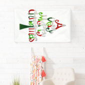 Sehr froher Weihnachtsbaum Banner (Insitu)