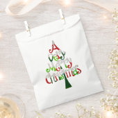 Sehr froher Weihnachtsbaum Geschenktütchen (Ausgeschnitten)