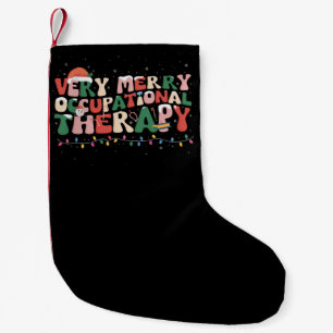 Sehr fröhliche Ergotherapie-Weihnachten OT Xmas Kleiner Weihnachtsstrumpf