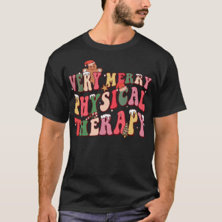 Sehr fröhliche Physiotherapie Physiotherapeut T-Shirt