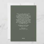 Sehr fröhliche Weihnachten Elegant Script Ein Foto (Rückseite)