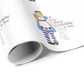 Sehr fröhliches Unbirthday Geschenkpapier (Rolleneckpunkt)