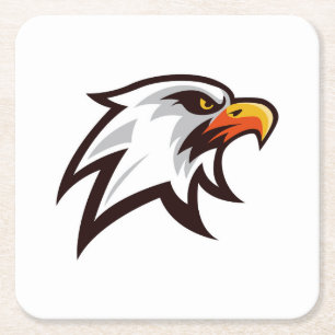 Sehr Fun Adler Zeichnend Untersetzer Set