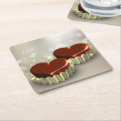 Sehr Fun Chocolate Candy Untersetzer Set (angewinkelt)