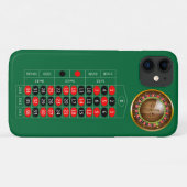 Sehr Fun European Roulette Table Image iPhone Case (Rückseite (Horizontal))