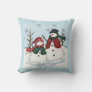Sehr Fun Snowmen Kissen