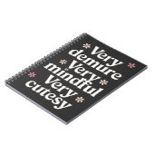 Sehr gedämpft sehr vorsichtig, sehr kutsch, lebend notizblock (Linke Seite)