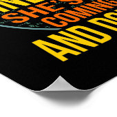 Sehr geehrte Algebra Mathematiker Mathematik Mathe Poster (Ecke)