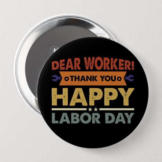 Sehr geehrte Arbeitnehmerin Vielen Dank für den gl Button (Vorne & Hinten)