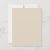 Sehr geehrte Baby Rustic Floral Burgundy Blush Bab (Rückseite)