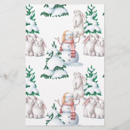 Sehr geehrte Baby Winter Baby Shower Game (Rückseite)